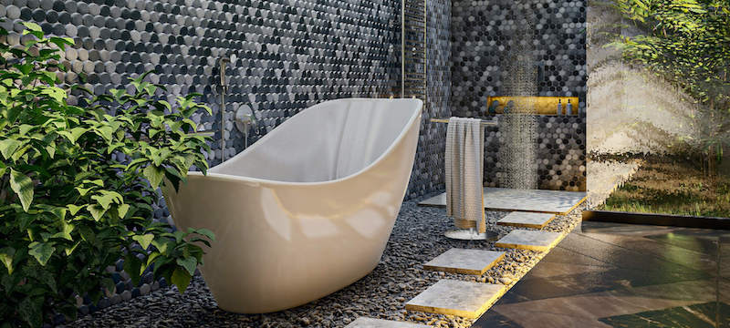 Latest Bathroom Trends Inspired by Nature - Mondial | Shop Kitchen ...