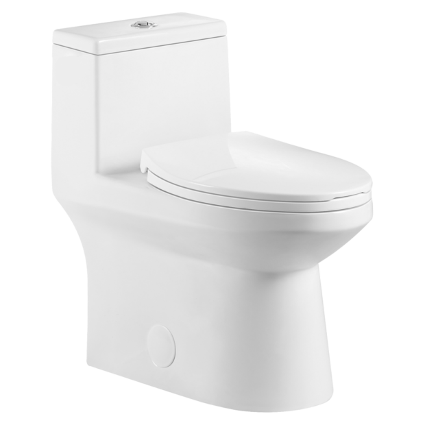 AKTUELL LOTUS One-piece dual flush Toilet with siphonic action. (4 – 6 Lpf)