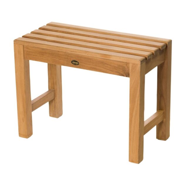 Teak shower bench coach 24in (60 cm)