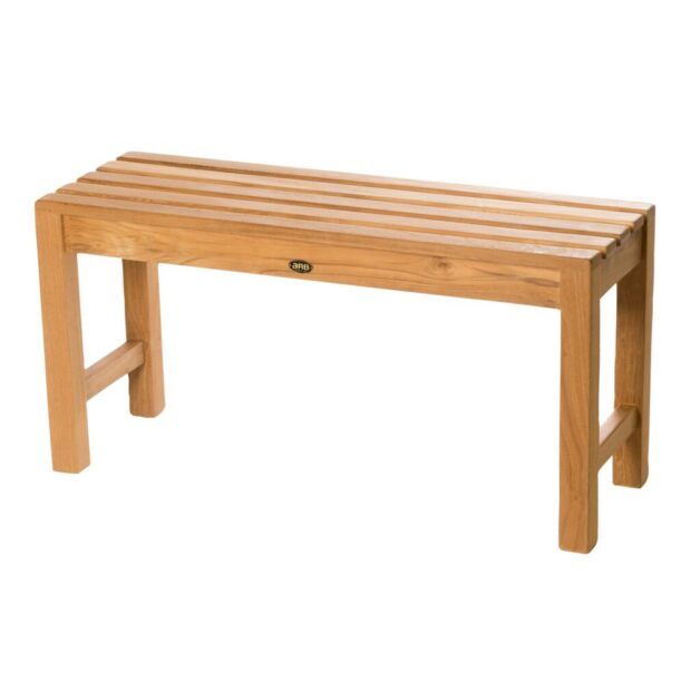 Teak shower bench coach 36in (90 cm)