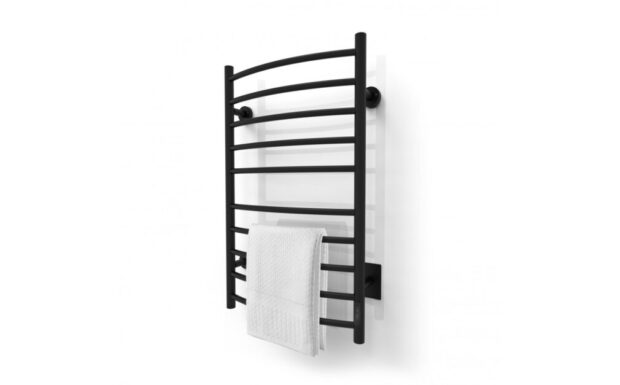 ODASS Towel warmer - Wave II (BLACK MATTE)