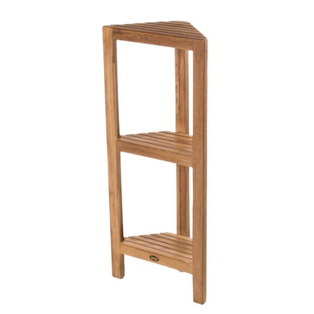 Corner shelf fiji 36in (90cm) 3 tiers