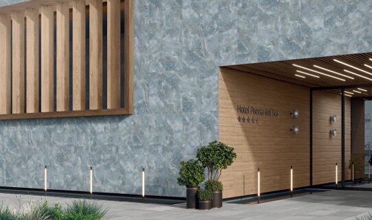 24 x 24 onyx bleu tuile italien en porcelaine