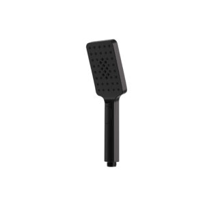 3-Functions square handshower (black)