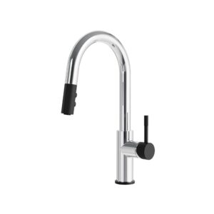 Umix Pull-down Kitchen Faucet (Polished Chrome)