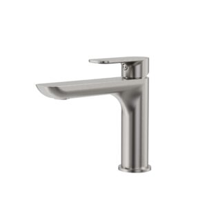 AQUABRASS XPRESS Must single-hole Lavatory faucet (brushed nickel)