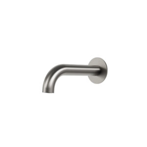 Round spout (brushed nickel)