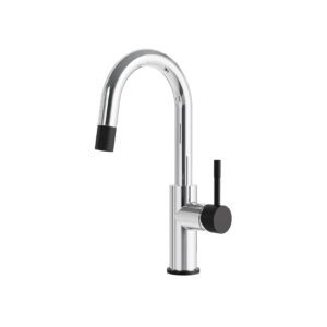 Umix Bar pull-down Kitchen Faucet (polished chrome)