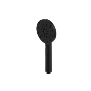 3-Functions round handshower (black)