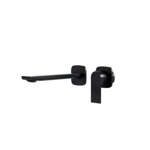 AQUABRASS XPRESS TMR wallmount lavatory faucet (black) Rough-in not included