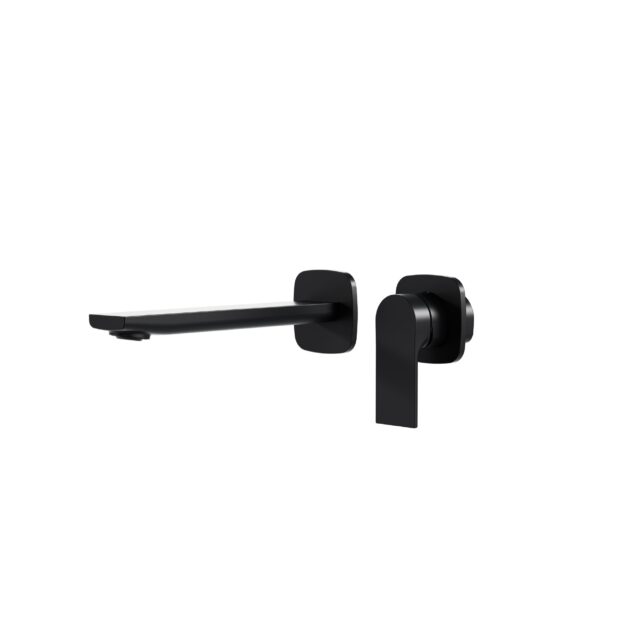 AQUABRASS XPRESS TMR wallmount lavatory faucet (black) Rough-in not included
