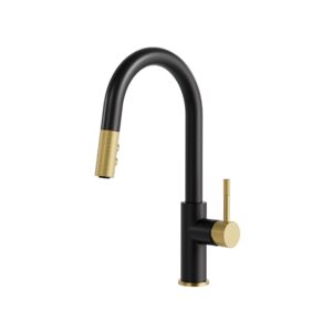 Umix Pull-down Kitchen Faucet (Electro Black)