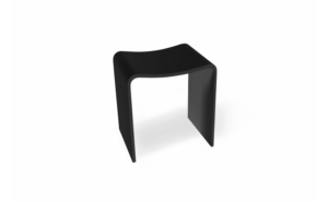Shower bench - Europa ll- matte black