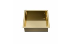 ODASS Niche Nano- Lana LED ll-Brushed Gold 13 1/4" x 13 1/4" x 4"