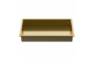 ODASS Niche Nano - Savannah LED ll -Brushed Gold  25" x 13 1/4" x 4"
