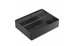 Washbasin 21 5/8" - Elbe lV -brush gunmetal