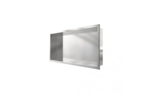 ODASS Shower niche - Sinni I (Brushed Nickel) 25" x 13 1/4" x 4"