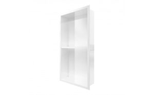 ODASS Shower niche - Misa III (Matte White) 25 1/8" x 13 1/4" x 4"