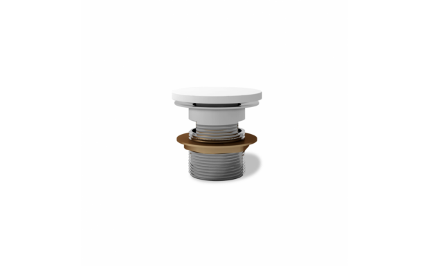 Drain de bain Pure Surface - blanc mat