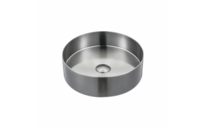 Washbasin 14 3/16" - Kama l -brushed nickel