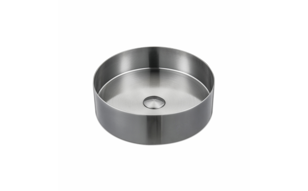 Washbasin 14 3/16" - Kama l -brushed nickel