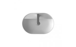 Washbasin 23"- Cleya l Matte white