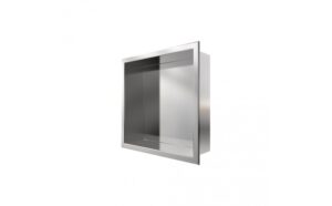 ODASS Shower niche - Sonna I (Bruhsed Nickel) 13 1/4" x 13 1/4" x 4"