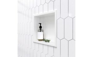 Shower niche - Sonna III (matte white)