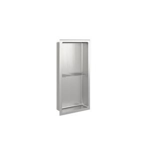 ZITTA Brushed stainless steel niche 24" x 12"
