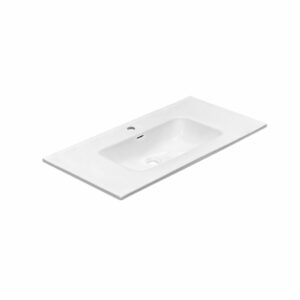 STONETOUCH PORTO 36" VANITY TOP IN WHITE PORCELAINE - 1 HOLE ( FOR RUNWAY & DEVILLE 36" VANITY)
