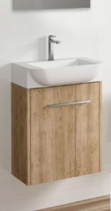 AKTUELL VECO 55 21" KIT VANITY/BASIN/MIRROR INCLUDED NATURAL OAK