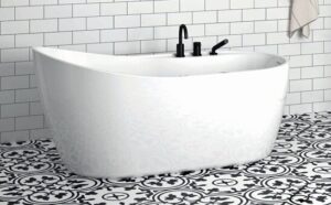 ZITTA IDEA 60 Baignoire autoportante 60 3/4" x 30 3/4" x 29 1/2"