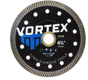 Vortex Turbo Diamond Cutting Blade 4-1/2 in (115mm)