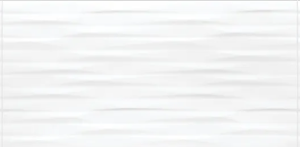 12x24 linea modulation blanc lustré