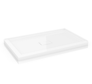FLEURCO 54X36 ADT 2 RIGHT SIDE Base with integrated tile flanges and with concealed center drain