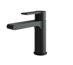 AQUABRASS WHYNOT SINGLE-HOLE LAVATORY FAUCET MATTE BLACK