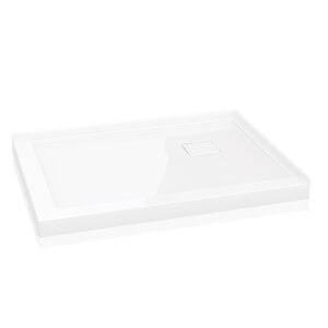 FLEURCO 48X36 ADTC Base With concealed corner drain 12X12 RIGHT SIDE & integrated tile flanges