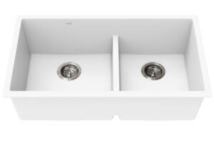 VOGT VILLACH GS LOW DIVIDE 32"x18"x9" FROST WHITE