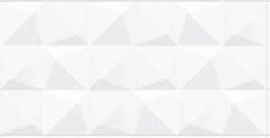 12x24 linea white prizmatic blanc lustré