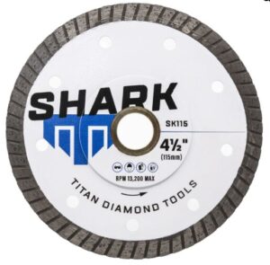 Shark Turbo Diamond Cutting Blade 4 1/2 inch