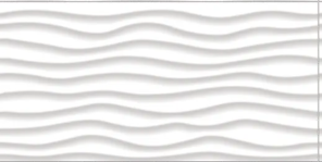 12x24 linea white oblique blanc lustré