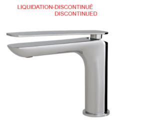 AQUABRASS 91014 APEX Single-hole lavatory faucet (Product discontinued, available while supplies last)