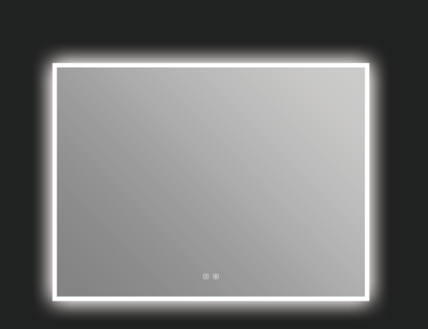 ICO Camden LED Heated mirror with defogger 48 x 36