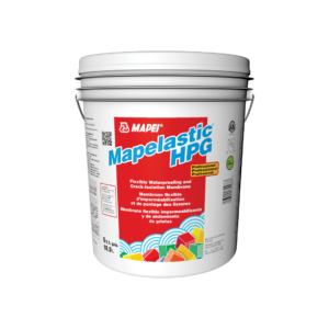 MAPEI MAPELASTIC HPG Membrane flexible d’imperméabilisation et de pontage des fissures 18.9 l-5 gal (Remises sur volume disponible)