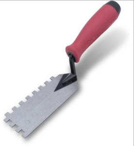 Marshalltown 1/4 square notch margin trowel