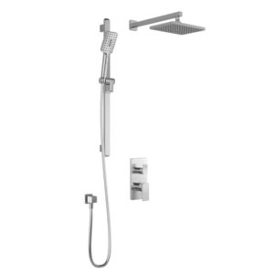 KALIA KAREO TD2 Thermostatic shower systems - Wall arm CHROME-VALVE INCLUDED (Available while supplies last)