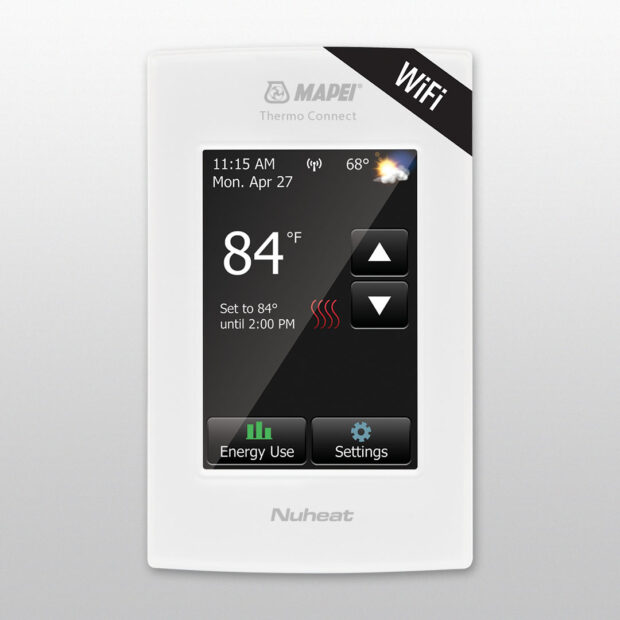MAPEI Mapeheat Tactile Programmable, WiFi Floor-Heating Thermostat (Volume pricing available)