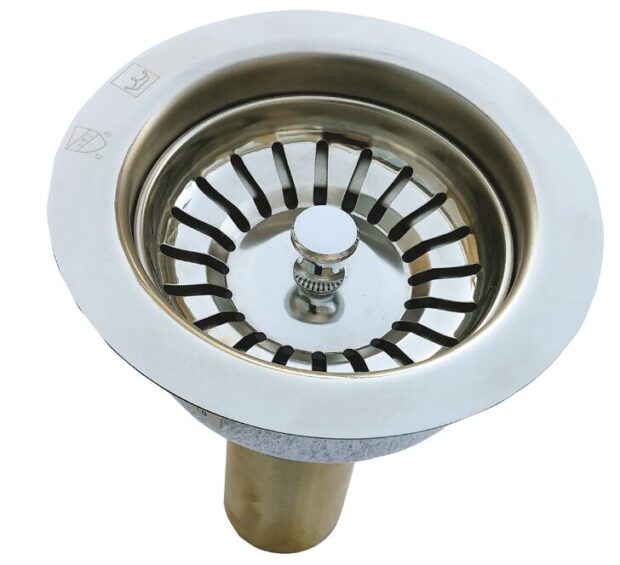 KINDRED crépine à grille-panier à format tirez en acier inox de 3 1/2 po