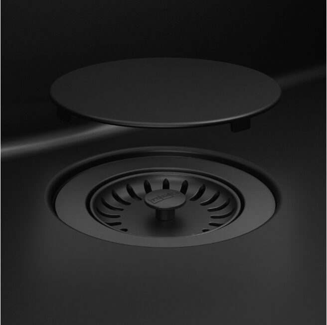 FRANKE - Drain Cover - matte black