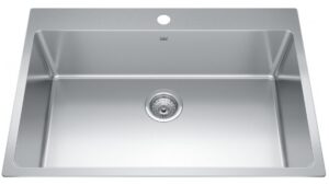 KINDRED Évier Brookmore avec 1 trou de robinet, 30,8 po x 20,9 po